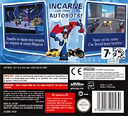 Image n° 2 - boxback : Transformers Animated - The Game